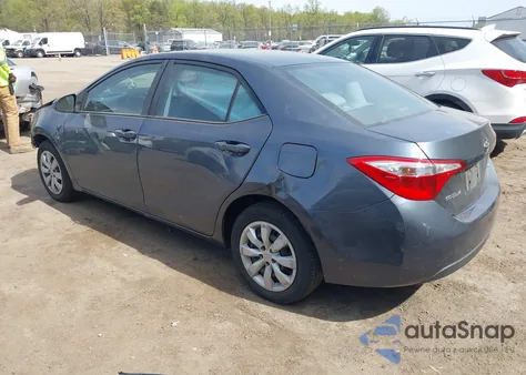2016 Toyota Corolla Le из США, поврежденный, VIN 2T1BURHE4GC717096